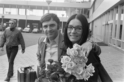 Nana Mouskouri & George (Yorgos) Petsilas tại Netherlands năm 1971.