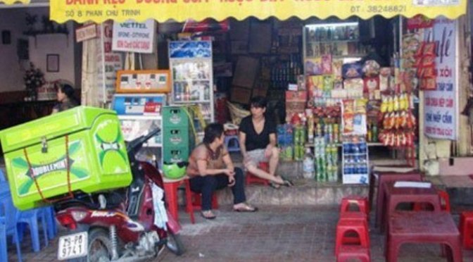 Mở quán bán hàng