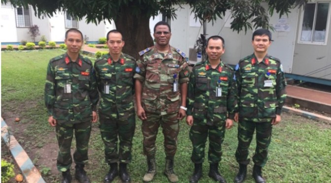 Chiến binh Việt Nam trong lực lượng gìn giữ hòa bình Liên hợp quốc