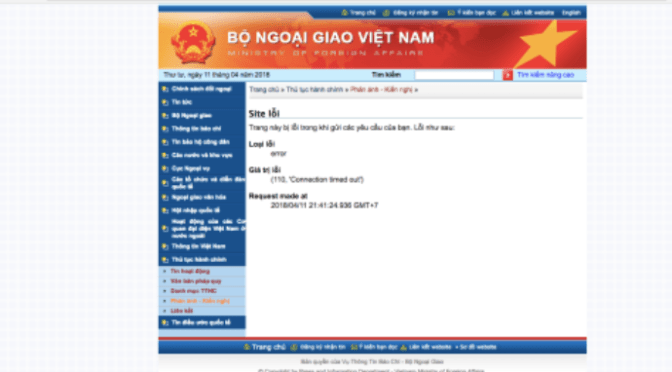 Phản ảnh bất cập tại Cục lãnh sự, Bộ Ngoại Giao VN – Cảm ơn Thanh tra Bộ Ngoại Giao đã phản hồi