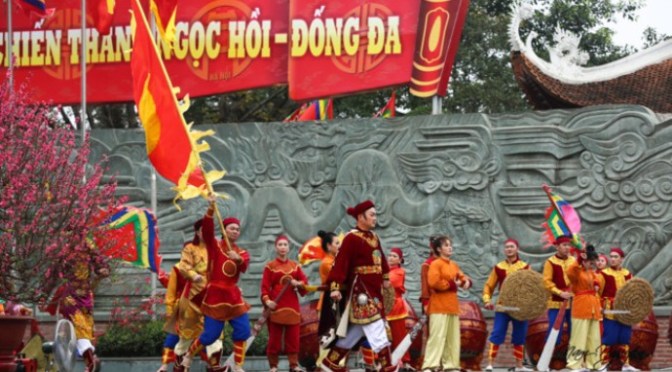 Trống trận Ngọc Hồi đại phá quân Thanh