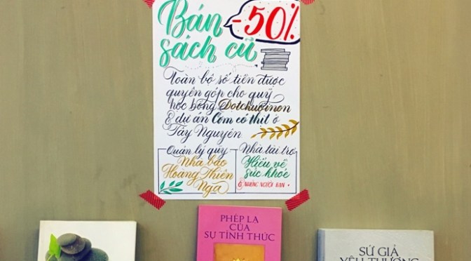 Ảnh sinh hoạt hàng ngày – Nov.13, 2018 – Góp sách