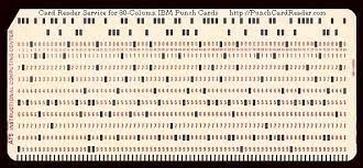 punch card