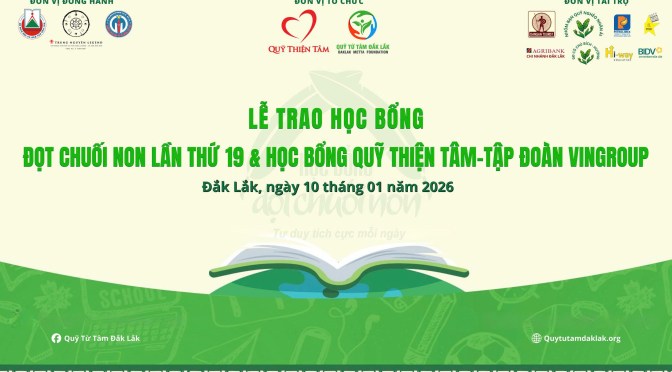 Hành trình 14 năm học bổng Đọt Chuối Non